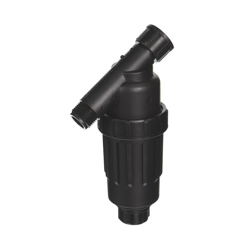 DIG 3/4" Swivel FHT-MHT Drip Irrigation Y Filter With Polyester Screen & Flush Cap (155 or 200 Mesh)
