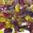 10lbs "Fire Blend" Red, Amber & Yellow 1/2" - 3/4"  - Tempered Fire Glass