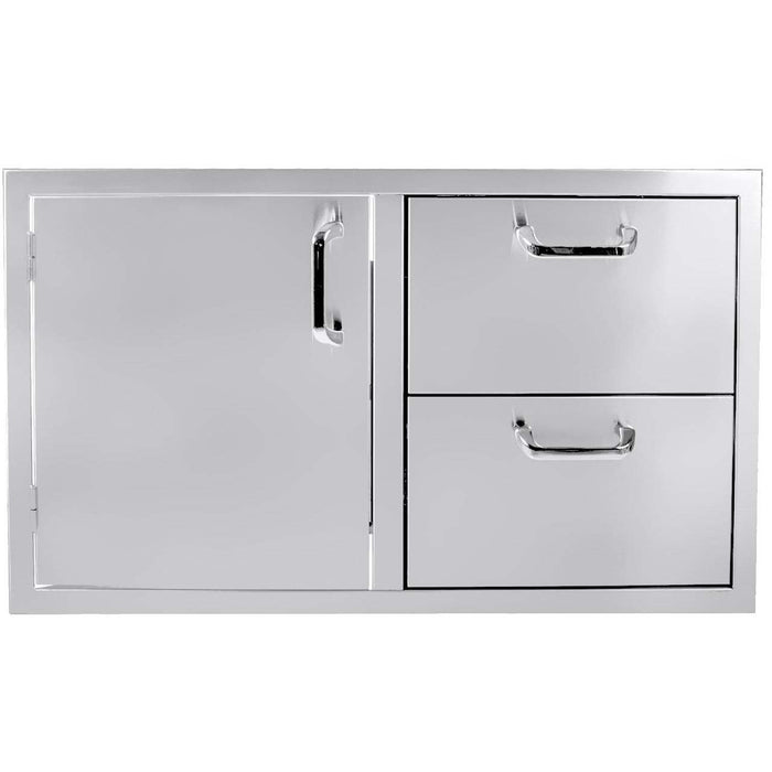 BBQ-260-DDC-39 - PCM 260 Series 39-Inch Access Door & Double Drawer Combo (Reversible)