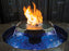 HPC Hearth H2Onfire 360 - Sienna Fire & Water Insert Fire Pit & Waterfall Bowl & Electronic Ignition