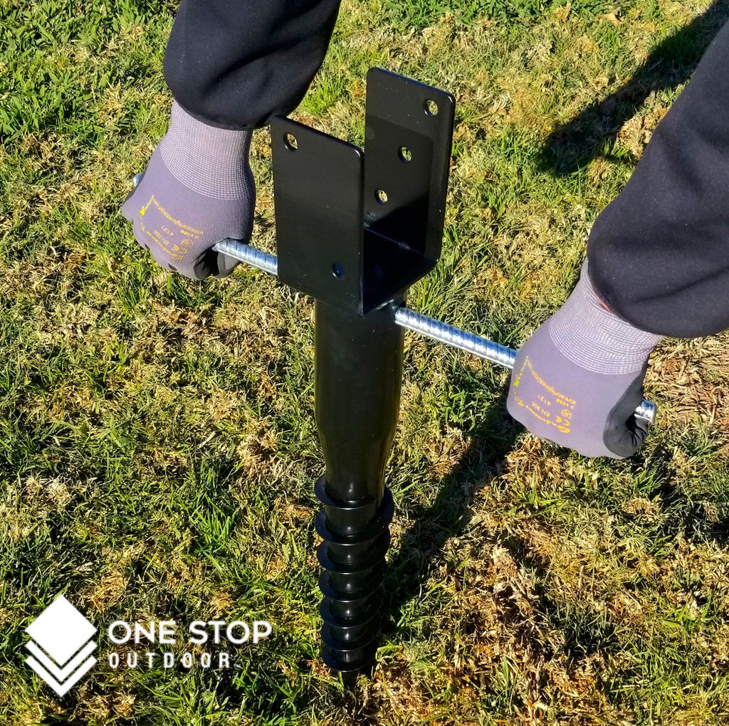 Multi-Purpose 4 x 4 Spike for In-Ground Post Support