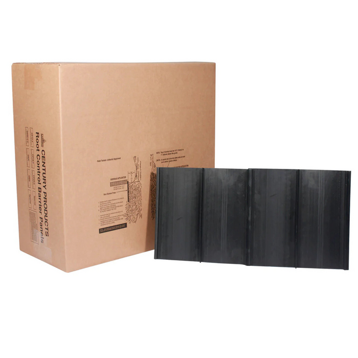 USA Made 12" x 2' ft Tree Root Barrier (By The Piece), Root Shield for Sidewalks, Driveways, & Patios Commercial & Residential Grade