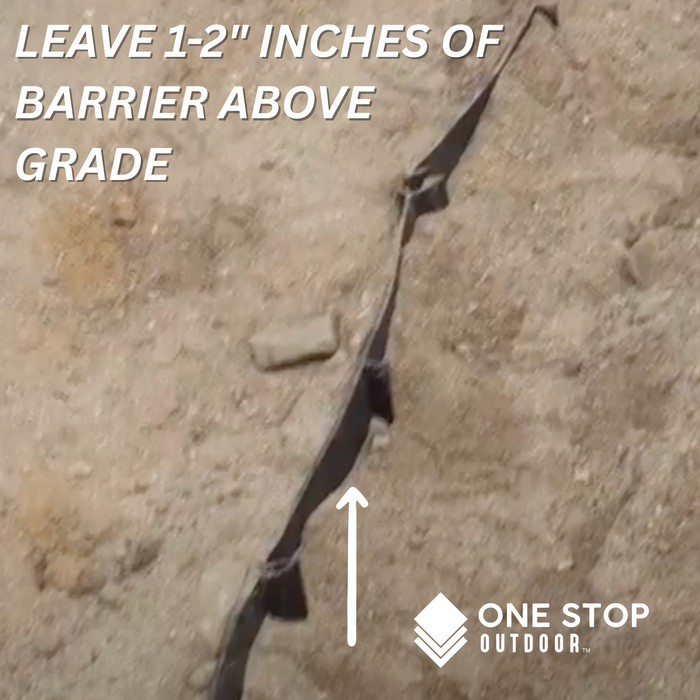 USA Made 36" x 2' ft Tree Root Barrier By The Piece, Root Shield for Sidewalks, Driveways, & Patios Commercial & Residential Grade