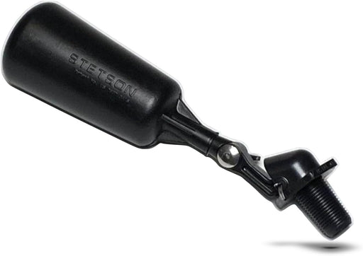 USA MADE Stetson Float Valve For Swimming Pools, Ponds, & Water Features Premium Quality Durable ABS Plastic (1/2 Inch Float Black)