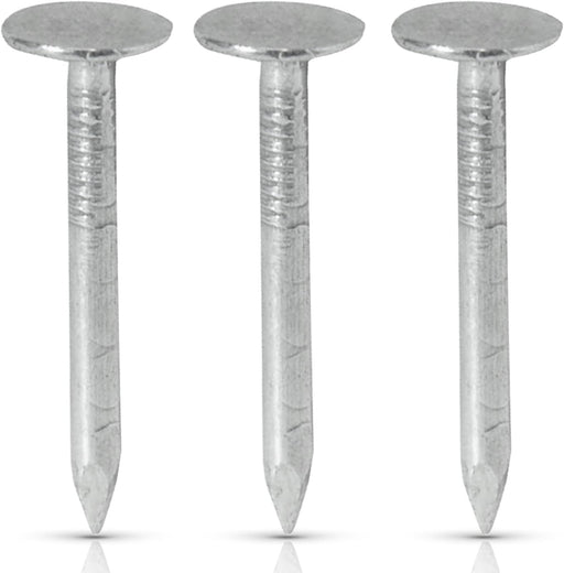 1-1/4" Inch Galvanized Roofing Nails Professional Grade - Used to fasten roofing felt, asphalt singles & insulation board