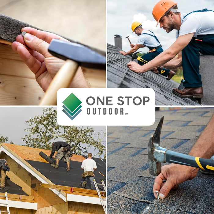 3/4-Inch Galvanized Roofing Nails Professional Grade - .75 Inch Used to fasten roofing felt, asphalt singles & insulation board