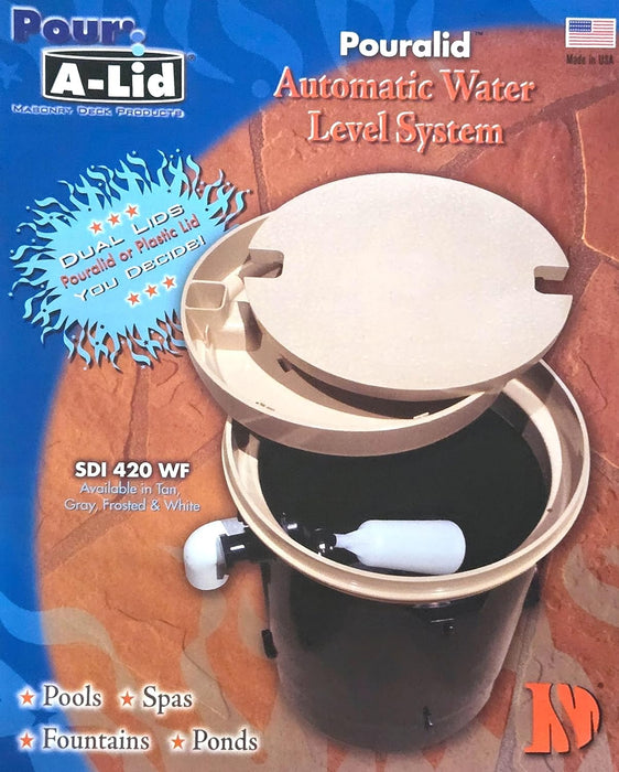 USA MADE Water Level System Kit For Swimming Pools, Spa, Ponds, & Water Features Premium Quality Durable ABS Plastic (Automatic Water Level System)