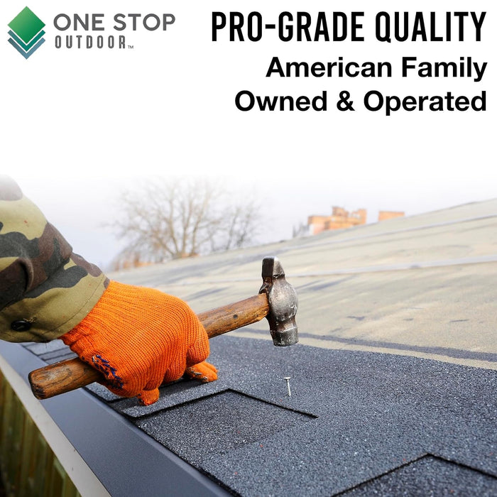 3/4-Inch Galvanized Roofing Nails Professional Grade - .75 Inch Used to fasten roofing felt, asphalt singles & insulation board