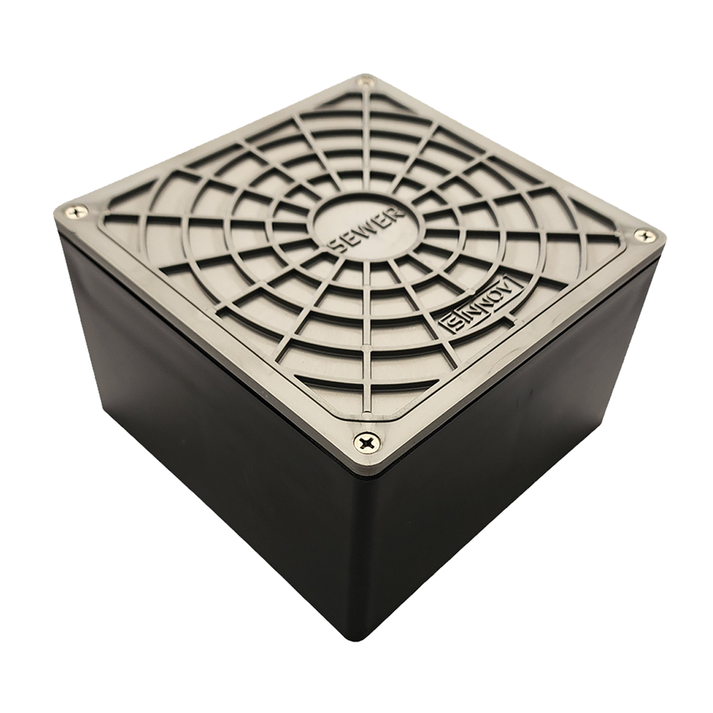 Metal Lid Sinnov Premium Universal Paver Drain Sewer Cleanout Pro Fits ...