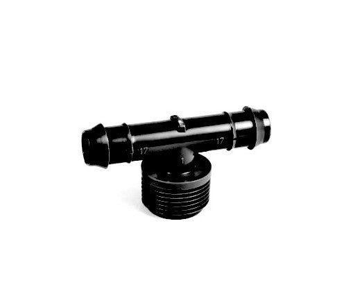 DIG 3/4" Barb Male Adapter Tee Fitting for Drip Irrigation Tubing (25 Pack) 15-034