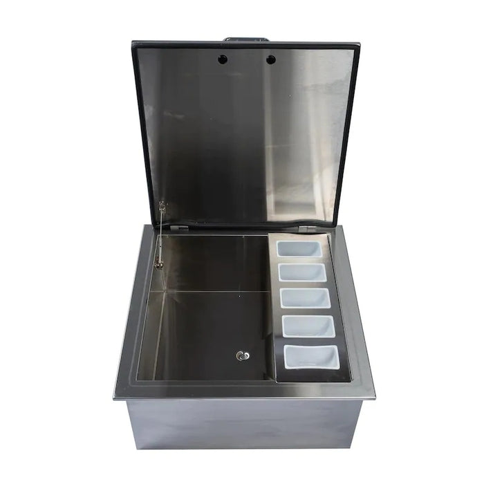 BBQ-260-18DI - PCM 260 Series 18-Inch Drop-In Ice Bin Cooler With Cond ...