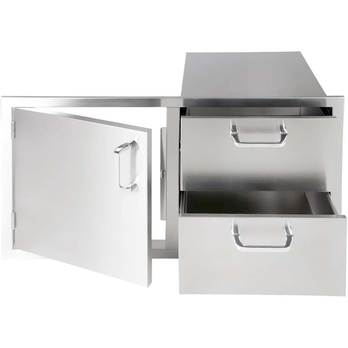 BBQ-260-DDC - PCM 260 Series 32-Inch Access Door & Double Drawer Combo (Reversible)
