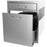BBQ-260-TR-DR1 - PCM 260 Series 20-Inch Single Drawer & Roll-Out Trash/Recycling Bin Combo