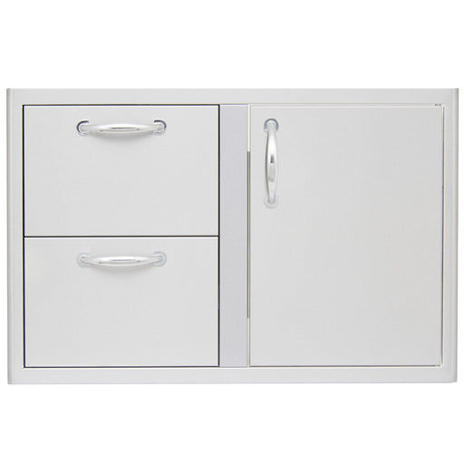 BBQ-260-DDC 32 Inch Access Door & Double Drawer Combo