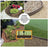 Landscape & Garden Thick Bender Board Edging Kit 3.3" x 16'ft Brown