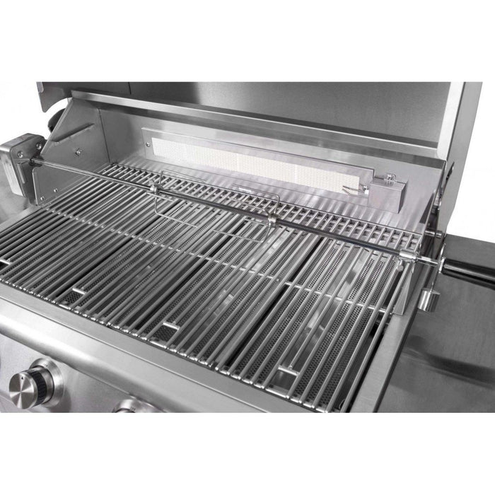 BLZ-4LBM-LP/NG 32 Inch 4-Burner Grill With Rear Burner, Traditional Series Stainless Steel Gas BBQ