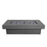 MESA 3 - Premium Rectangular Cement Fire Pit Table Bowl GFRC Square Concrete