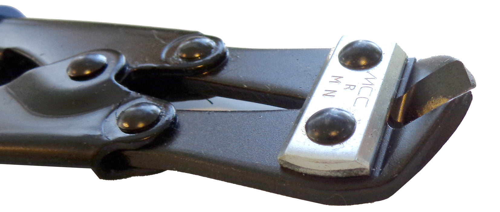 MCC MN-0022 8" Midget Nipper Pro (also known as ''mini cutter'' ''mini bolt cutter" "wire cutter") Cutting Capacity	1/8"