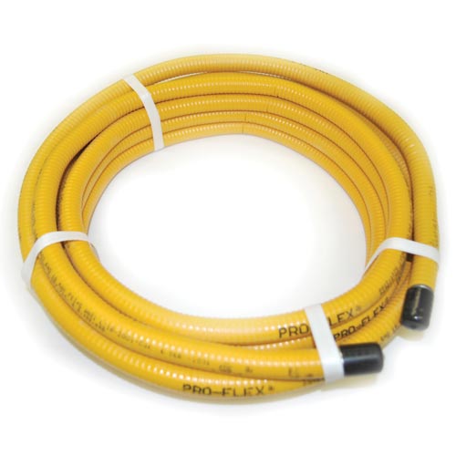75'ft Pro Flex Yellow Gas Line Pipe 3/4" - CSA Certified for Fire Pit