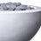 VIVID 2 - 30" Premium Round Cement Fire Pit Table Bowl GFRC Concrete - Natural Gas or Propane