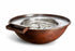 HPC Hearth 31" Tempe Series - Copper Round Fire & Water Bowl - Includes Electronic Ignition
