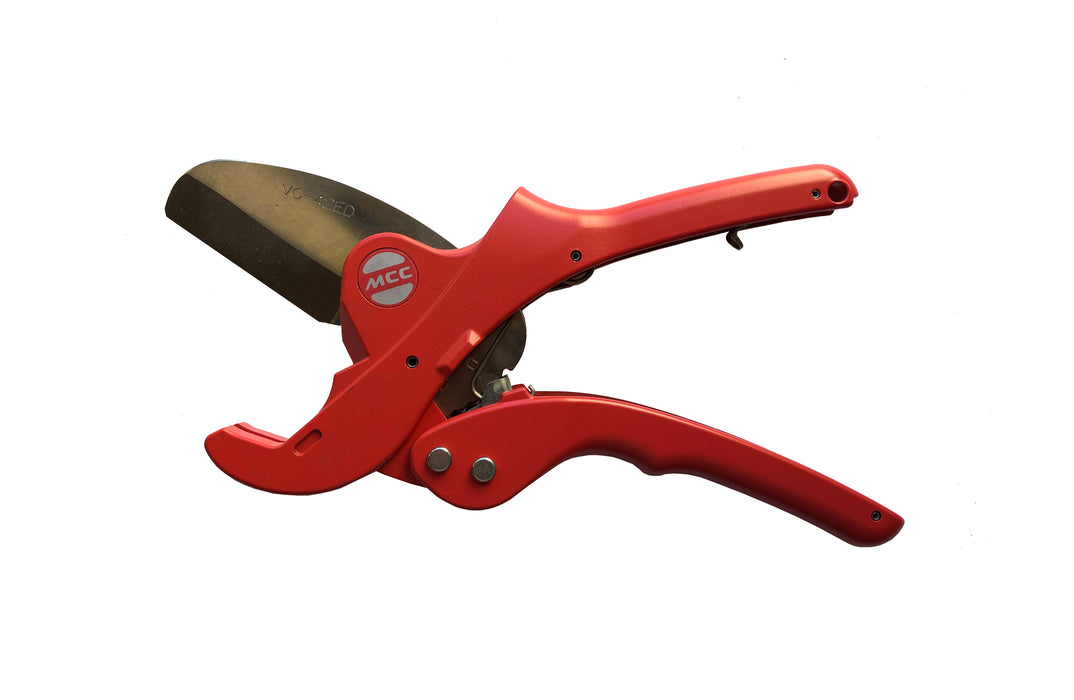 MCC VC-0342 - PVC & CPVC Pipe Cutter Ratcheting 1¼''(up to 1 5/8'') Professional Grade