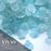 VIVID Heat - "Glacier Ice Aqua" 1/4" - Tempered Fire Glass Rock Fireplace & Fire Pit