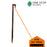 10" Brown Plastic Landscape Edging Securing Anchoring Stakes - Fits Easyflex