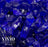 VIVID Heat - Vibrant Luster "Cobalt Blue" 1/2" - 3/4" Large Rough Gem Size, (Price by the Pound) - Tempered Fire Glass Rock for Fireplace and Fire Pit