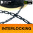 Lock Link - (100' Feet x 1" Wide) Strong Flexible Plastic Chain Locking Strap - Tree & Plant Ties for Staking