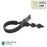 Lock Link - 23.6" Inch Heavy Duty Flexible Rubber Tree and Plant Ties
