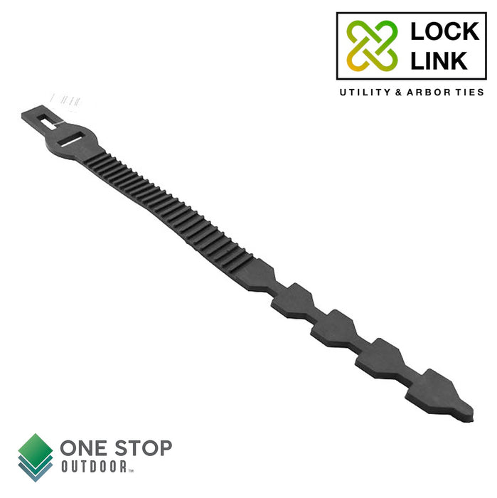 Lock Link - 23.6" Inch Heavy Duty Flexible Rubber Tree and Plant Ties