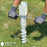 Ground Anchor U-Model Screw Post Stake - Fits Standard 4x4 (3.5" X 3.5" Inch) Secure Fence, Mailbox Posts