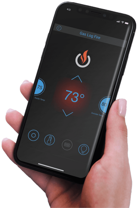 iFlame Fireplace WiFi Control Hub - Indoor Fireplace hub for AP based Controller